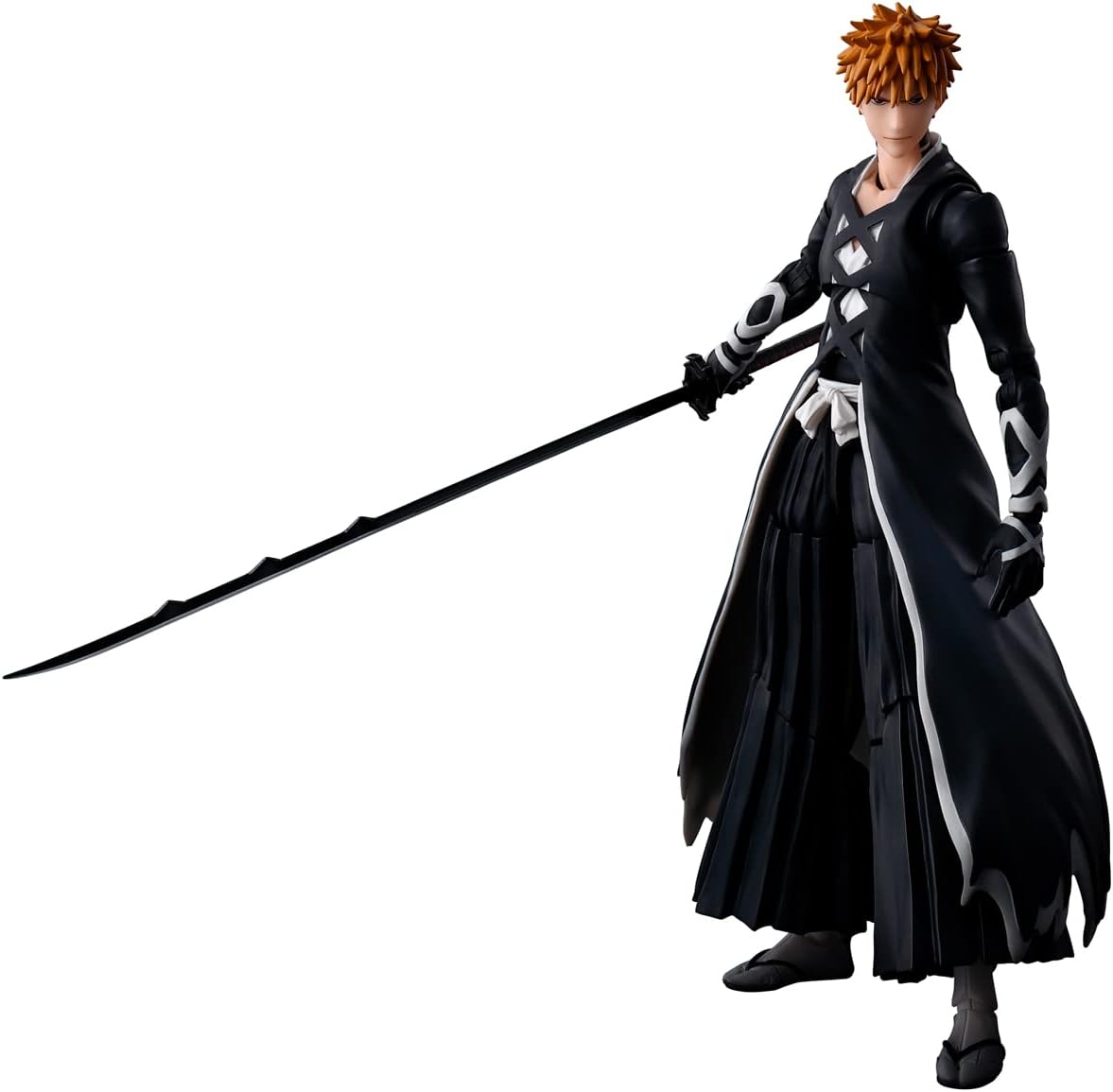 Tamashii Nations - Ichigo Kurosaki -Bankai Tensazagetsu- Bleach: Thousand-Year Blood War, Bandai Spirits S.H.Figuarts 6.1 Inch