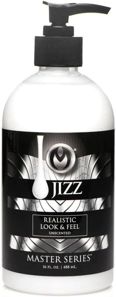 Master Series Jizz Unscented Water-Based Body Glide - 16 Oz