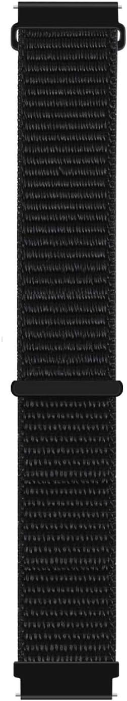 BlackPro Compatible with Coros Pace 2 Watch Band/Coros Apex 42mm Watch Band, Nylon Sport Hook-and-Loop with Quick Release Pins