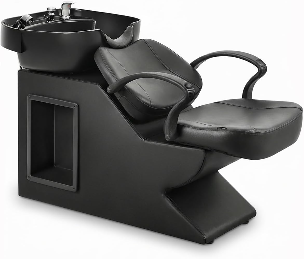 Shampoo Bowl Chair Set, Salon Shampoo Sink Chair