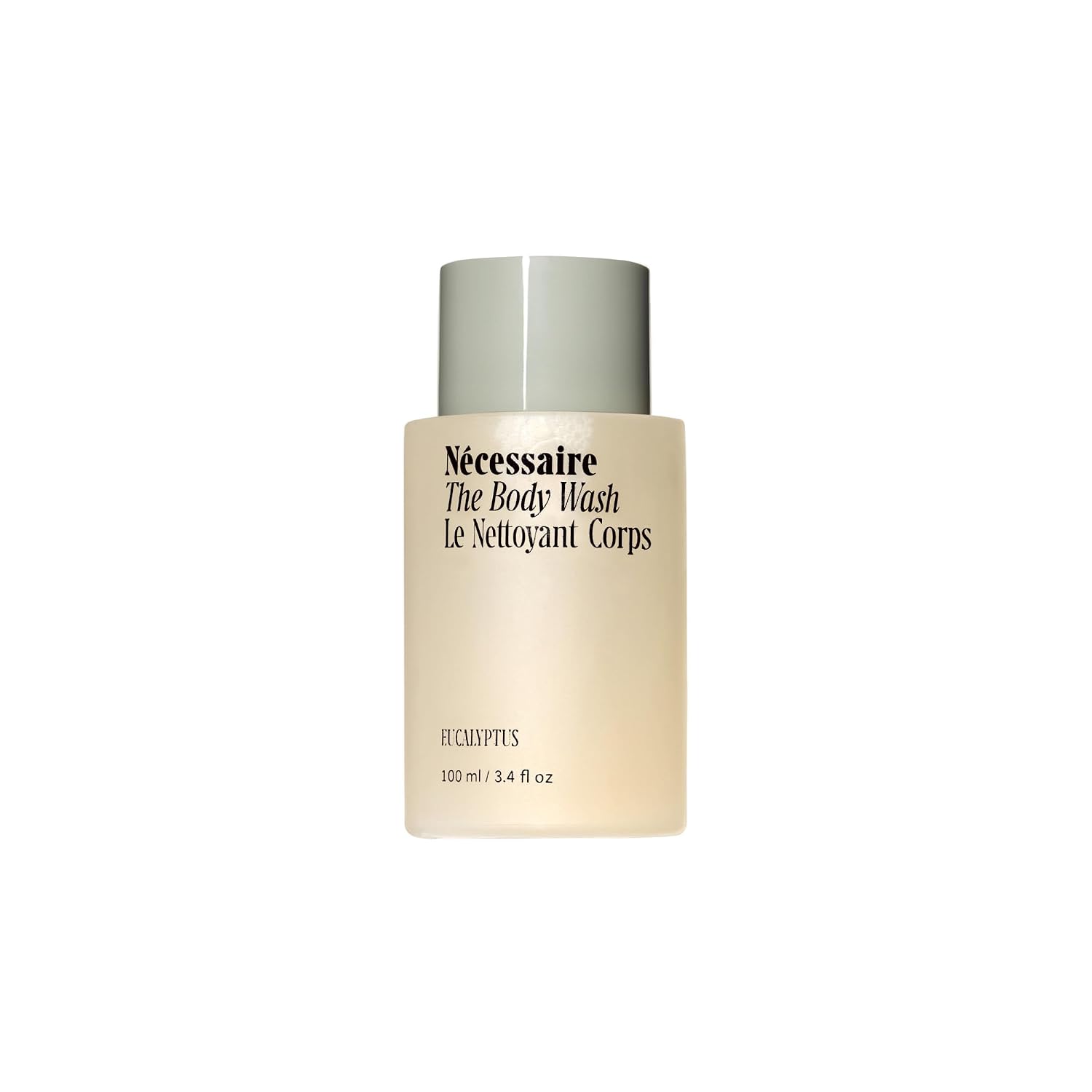 Nécessaire Mini The Body Wash - With Niacinamide, Vitamins + Plant Surfactants 3.4 oz / 100 mL Eucalyptus