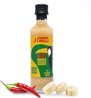 BANANA CHILLI - Organic Hot Sauce, with our Assisi Pepper & Banana, 1,7 fl oz