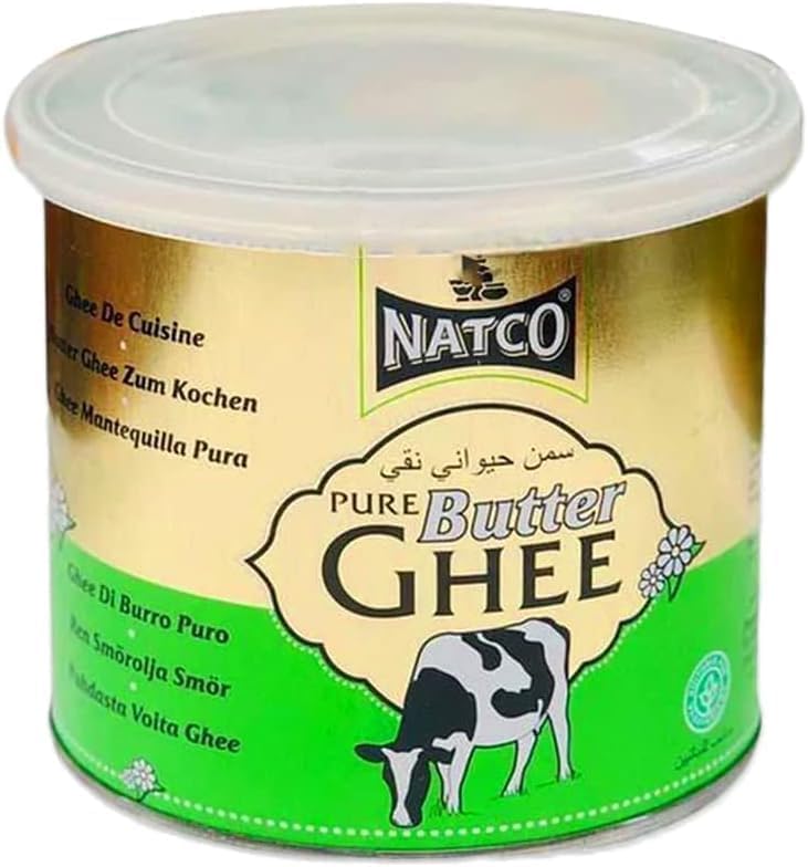 Natco Pure Butter Ghee | Desi Ghee Indian Origin | Ideal for High-Temperature Cooking, Sweets, Snacks & Daily Use | Safe Packaging (1KG)