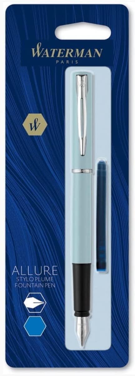 Waterman Allure Fountain Pen, Pastel Blue