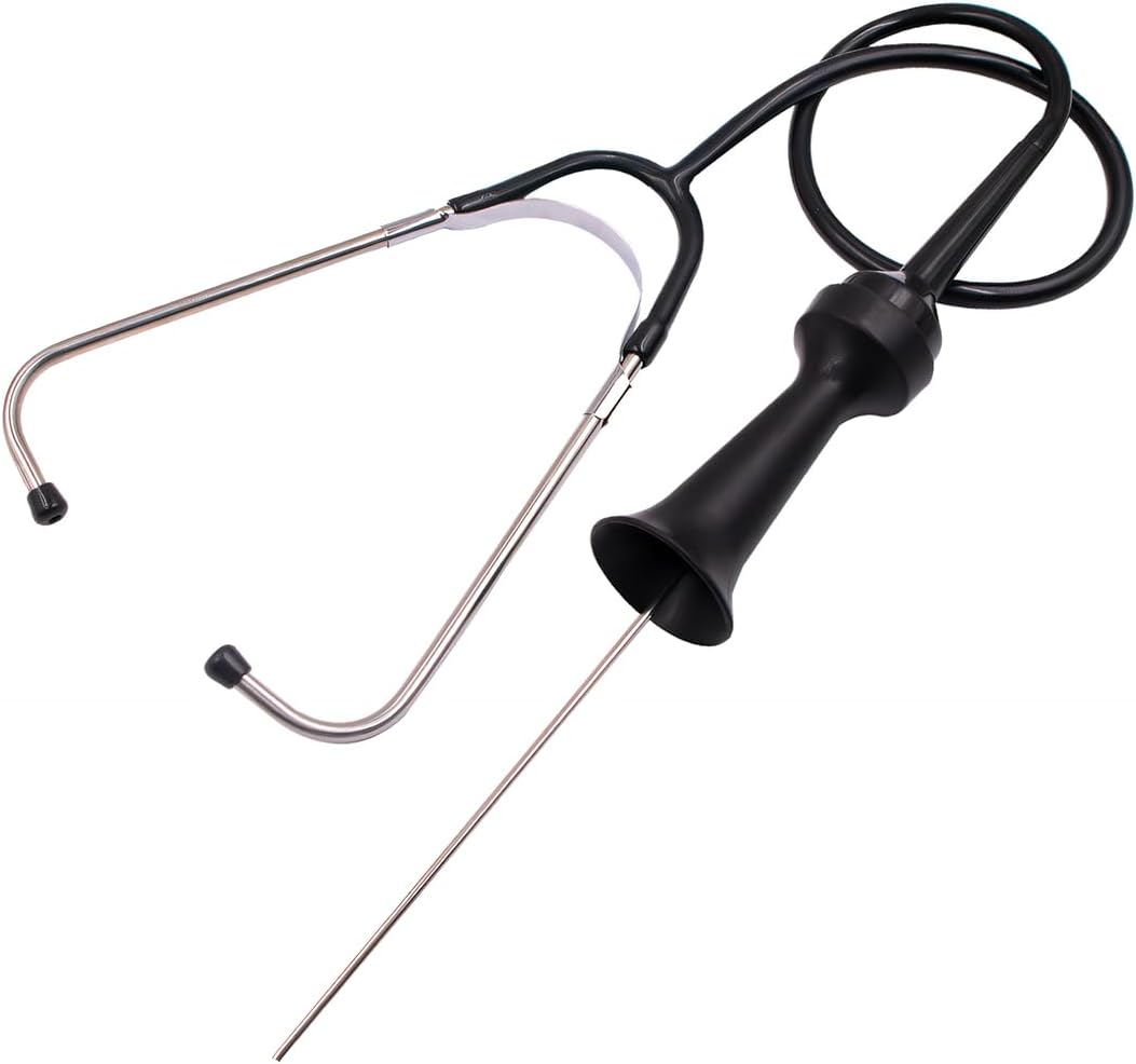 Mechanic Stethoscope, Sensitive Hearing Tool, Car Engine Diagnostic Tool with Extended Handle, Car Cylinder Stethoscope Sound Diagnostic Instrument for Cars, Motorcycles, Trucks (1PC)