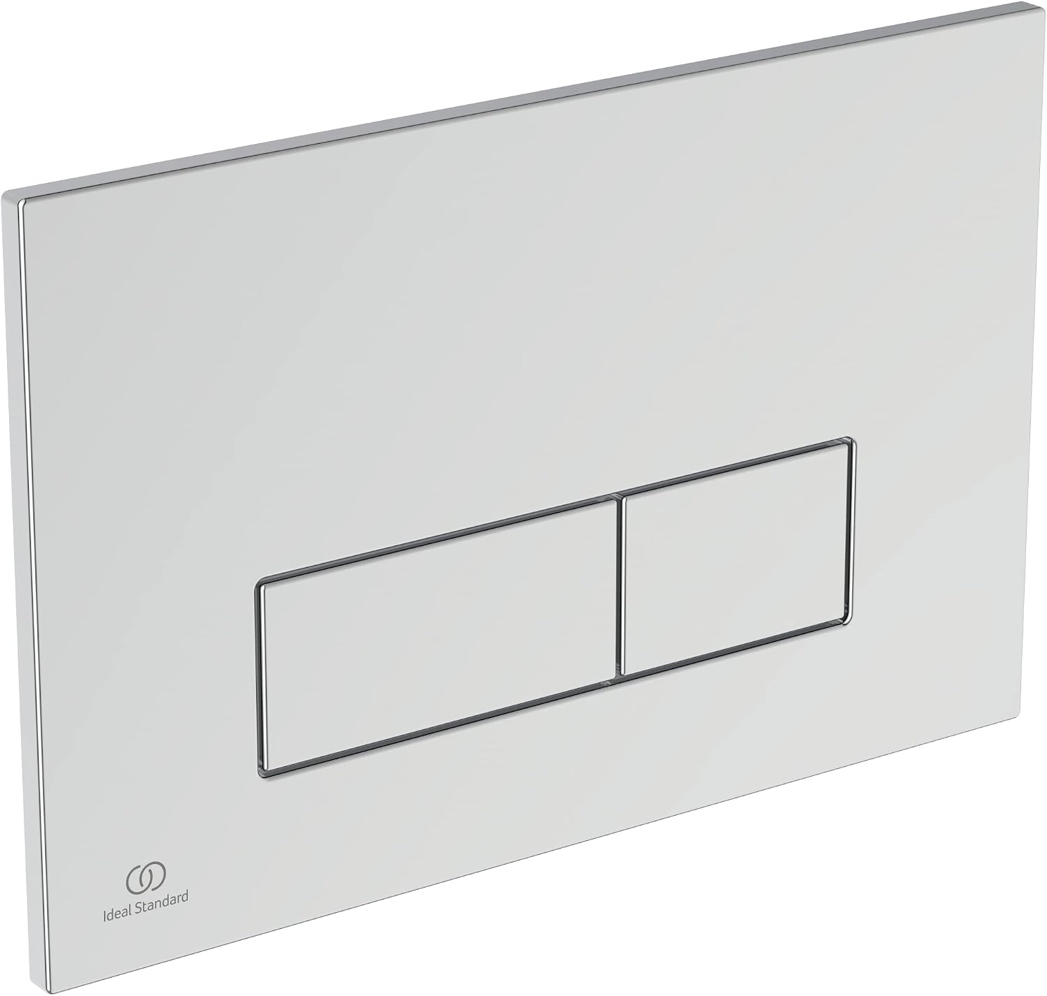Ideal Standard Oleas P2 Pneumatic Toilet Flush Plate, R0119AA, Chrome