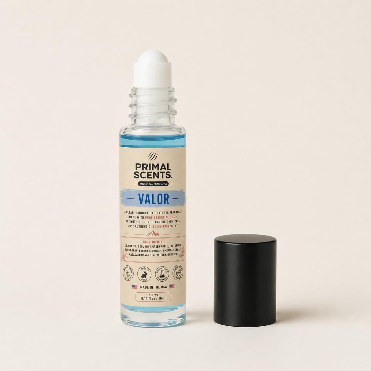 Natural Mens Fragrance Roll On's - Alcohol and Chemical Free, Essential Oil Cologne, Pheromone Cologone - 100% Natural Ingredients