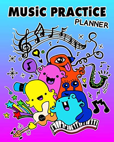 Independently published Music Practice Planner: Daily Practice Journal & Music Lesson Assignment Notebook (2021, A5)