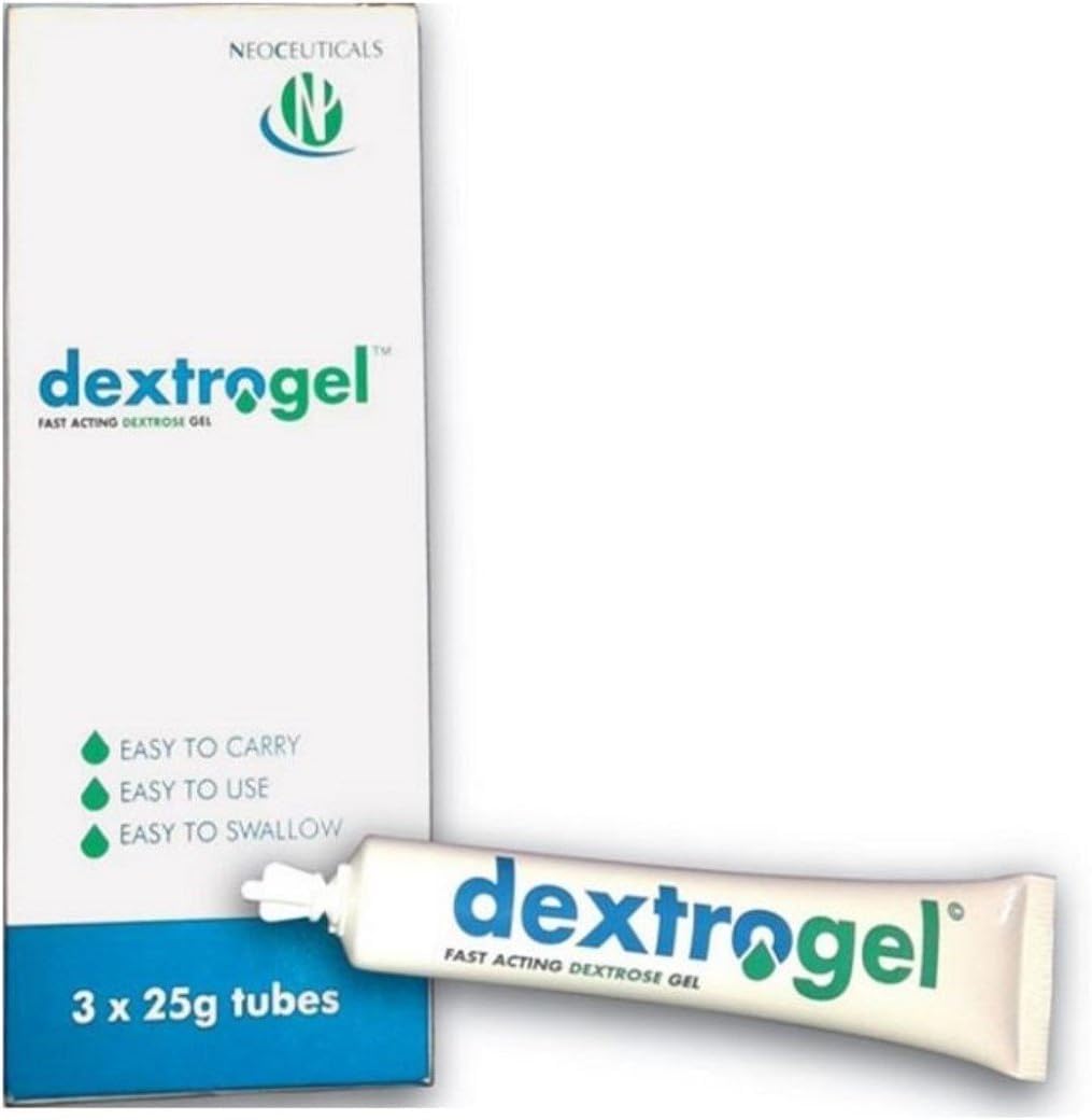 Dextrogel, Fast Acting Dextrose Gel 3 x 25g Tubes