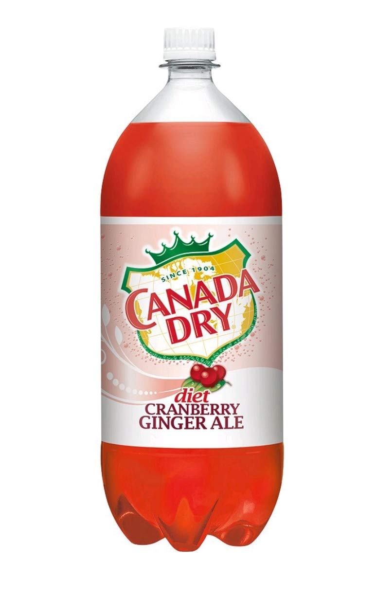 Canada Dry, Zero Cranberry Ginger Ale, 67.62 Fl Oz