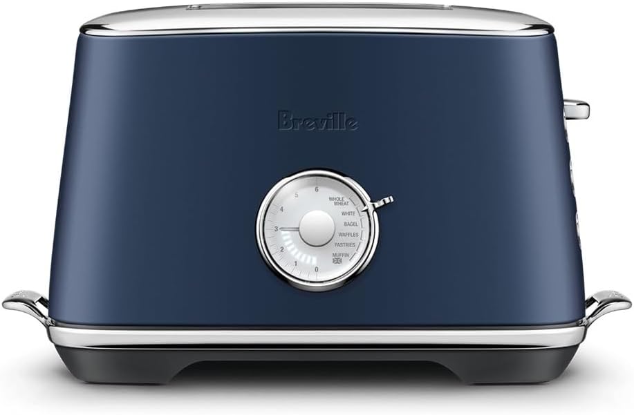 Breville BTA735DBL Toast Select Luxe Kitchen Toaster, 2 Slice, Damson Blue