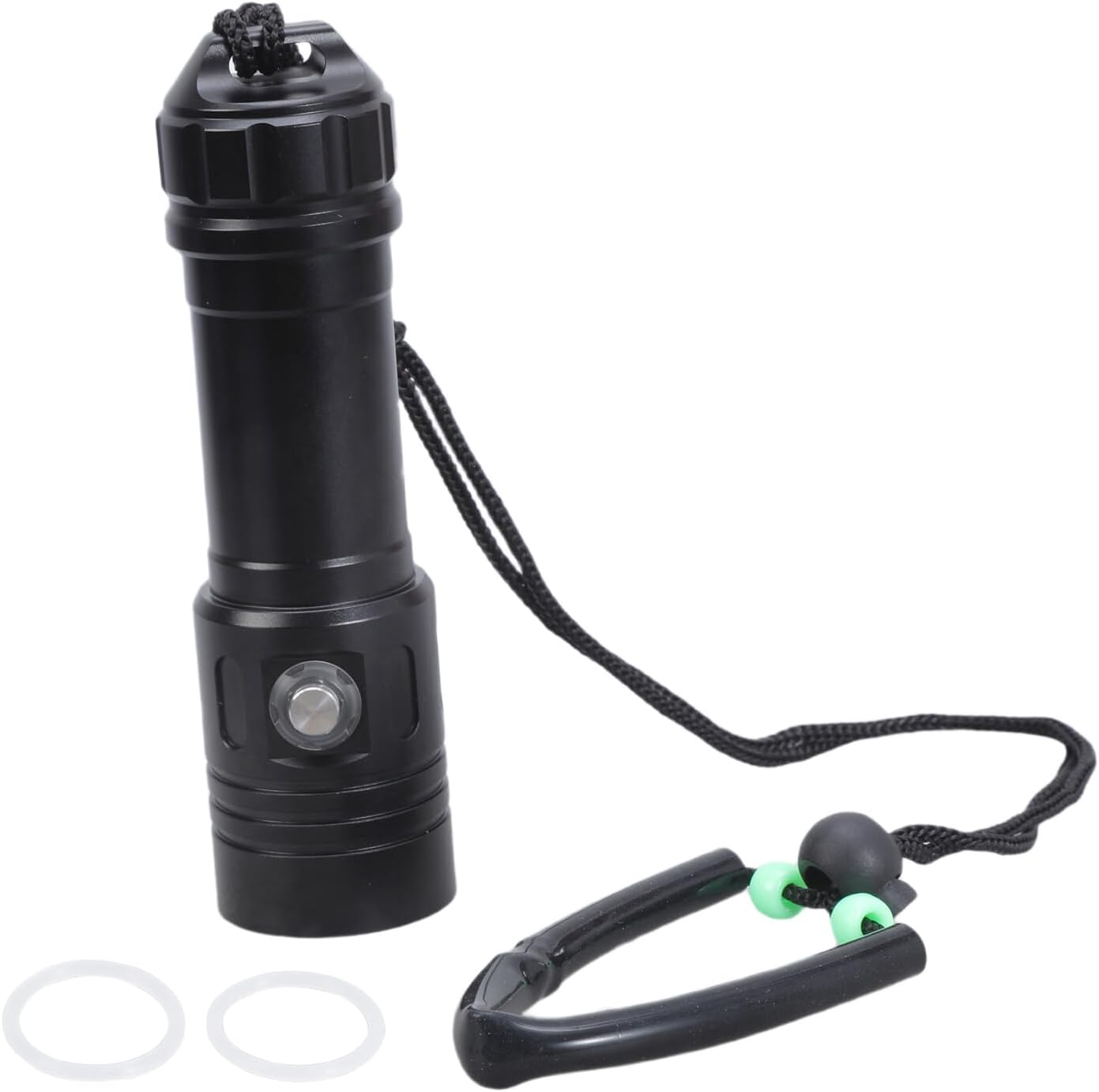 ZEPFJHE LED Scubas Diving Flashlight 4 Modes Underwater Light Dives Light Waterproof Torches Lamp Enduring Waterproof Torches