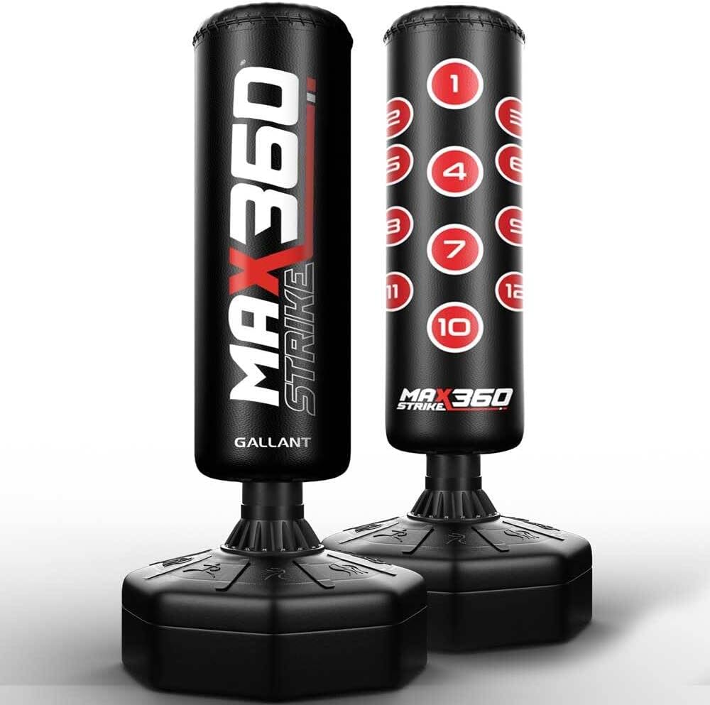 Gallant 6ft Boxing Bag Free Standing Punch Bag Adult - Max Strike 360 - Heavy Duty Punching Bag Dummy, Excellent for Punch Kick - Kickboxing Mixed Martial Arts MMA Home Gym Exercise Equipment