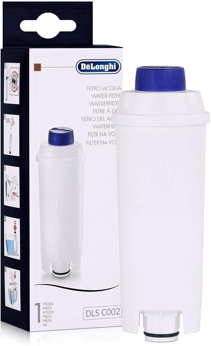 DE'LONGHI WATER FILTER SOFTENER DLSC002 (Pack of 1)-White