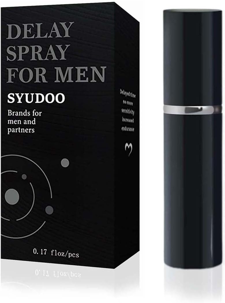 Men's Topical Desensitizing Delay Spray-Adult Couple Intimate Accessories-Helps You Last Longer in Bed and Give Her a Better Feeling of Intimacy-5 ML
