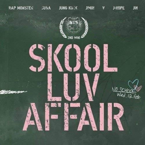 BTS 2nd Mini Album SKOOL LUV AFFAIR 115p Booklet+Photocard K-POP Sealed
