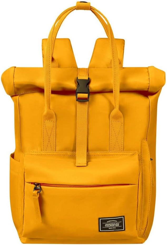 American Tourister Urban Groove - Backpack, 36 cm, 17 L, Yellow (Yellow)