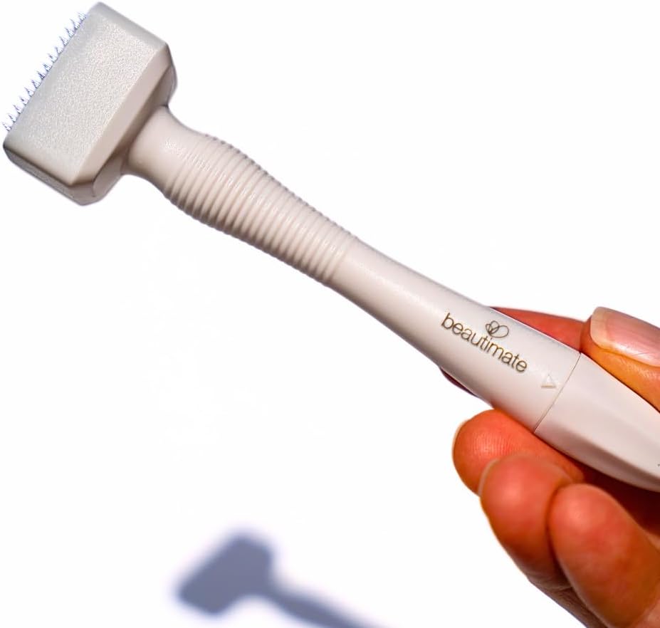 beautimate Microneedling Derma Stamp - Skincare Tool for Face, Hair & Beard