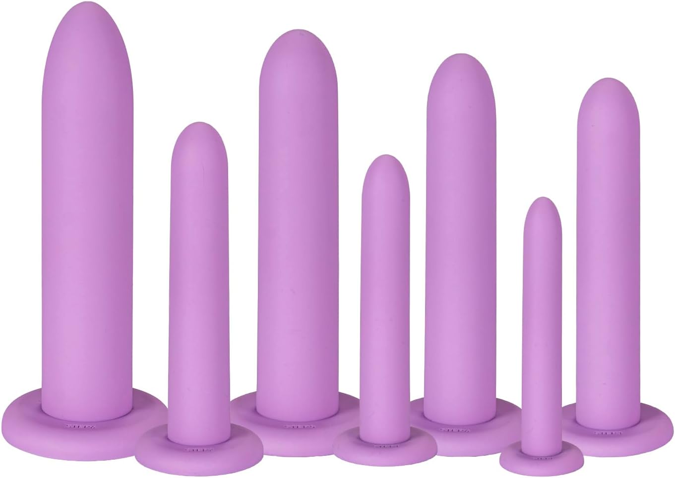 7 Pack Comfort Silicone Pelvic Exerciser Kit