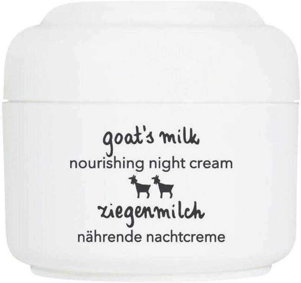 Ziaja Goat’s Milk Night Cream, 50 ml - Nourishing Anti-Ageing Moisturiser for Dry and Wrinkle-Prone Skin