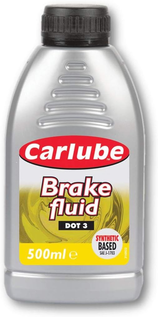 Carlube BRF050 Brake Fluid DOT 3 500ml