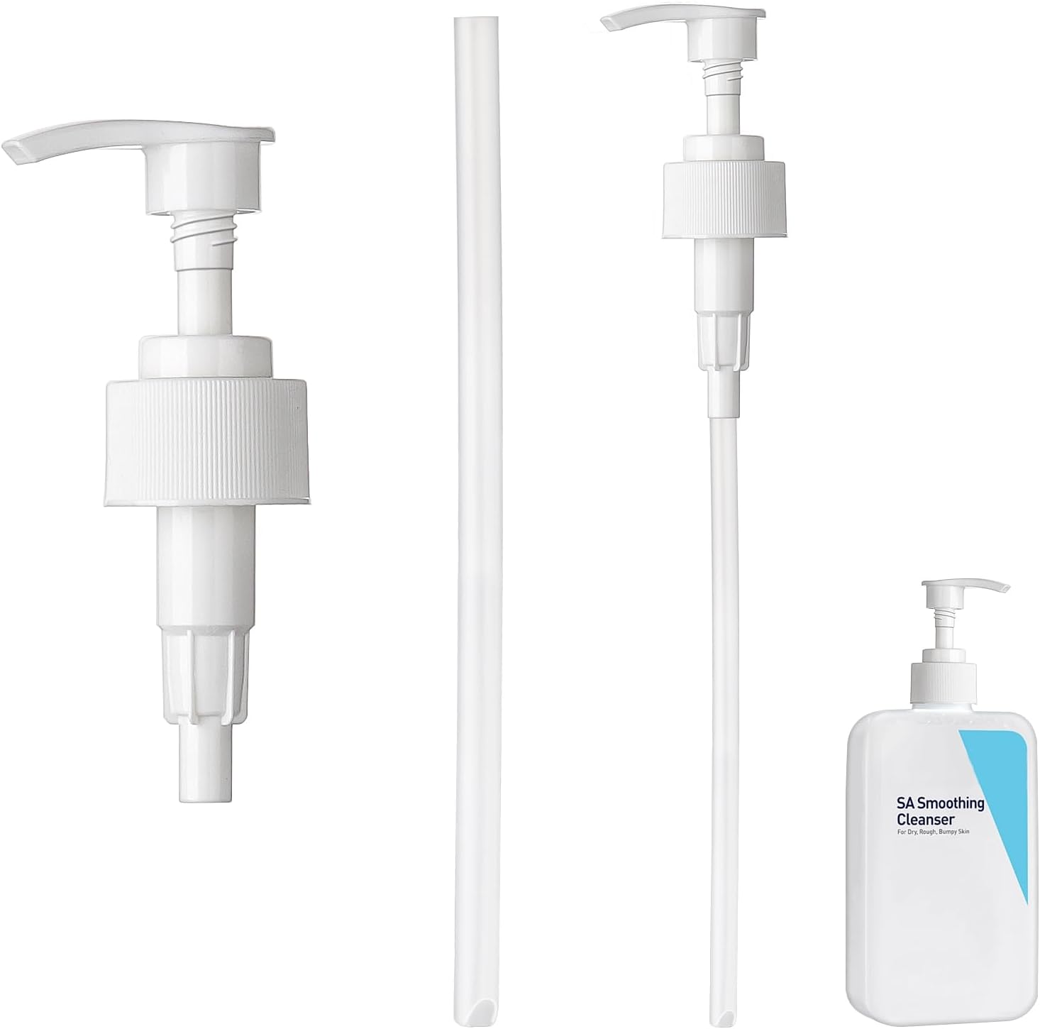 2 Pcs Pump Lid for CeraVe Daily Moisturizing Lotion and Foaming Facial Cleanser, Replacement Pump Lid Compatible with CeraVe Cleanser