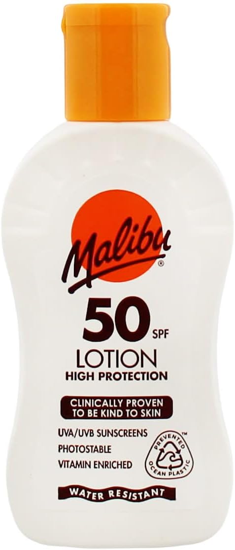 Malibu Sun SPF 50 Lotion, High Protection Sun Cream, 100ml