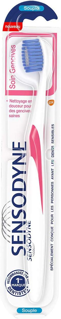 Sensodyne Toothbrush Gum Care for Sensitive Teeth, Soft, Pack of 1 Unit