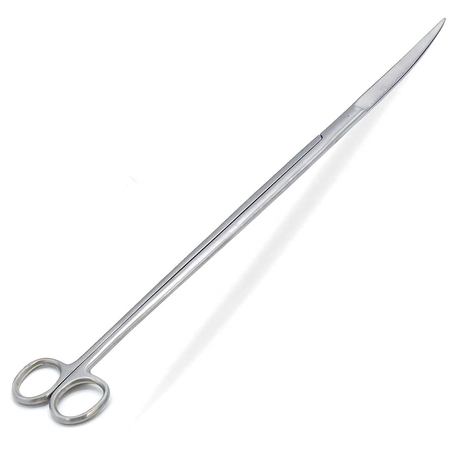 AAProTools Fish Aquarium Cleaner Kelly Scissors Curved 18" Extra Long Handle Sharp/Sharp Stainless Steel Instruments