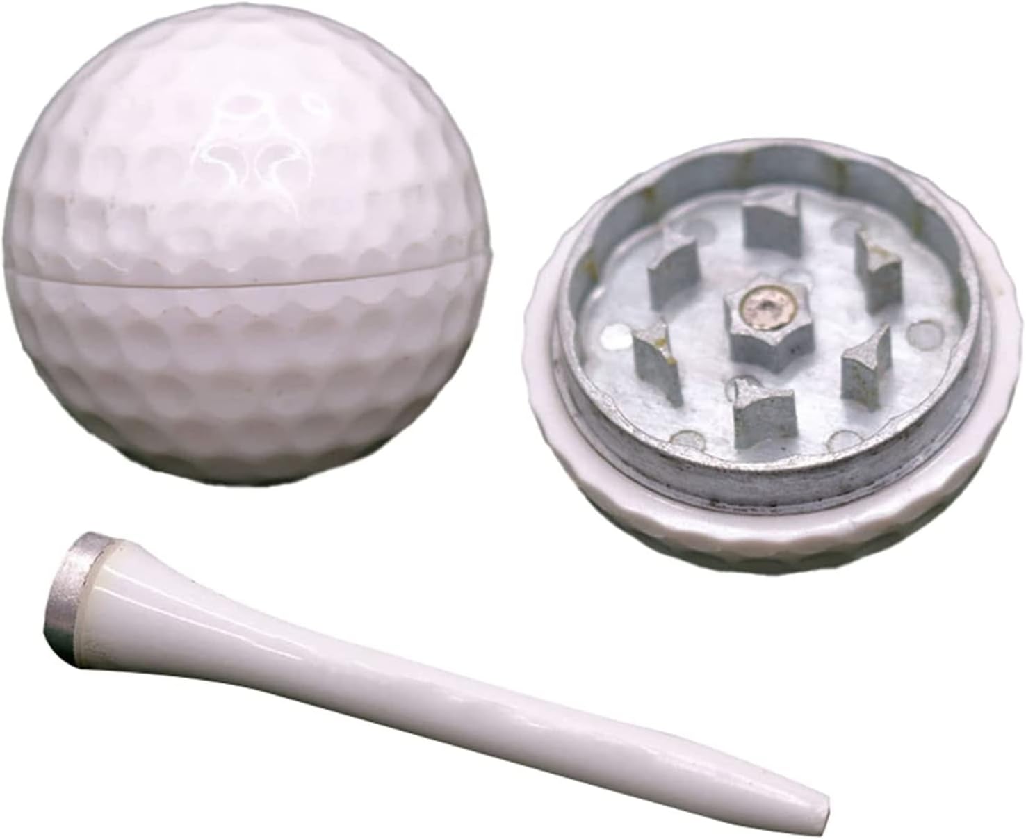 OJDXDY Golf Ball Spice Grinder Set, 3 Pcs Portable, Creative Gift for Dad Grandpa
