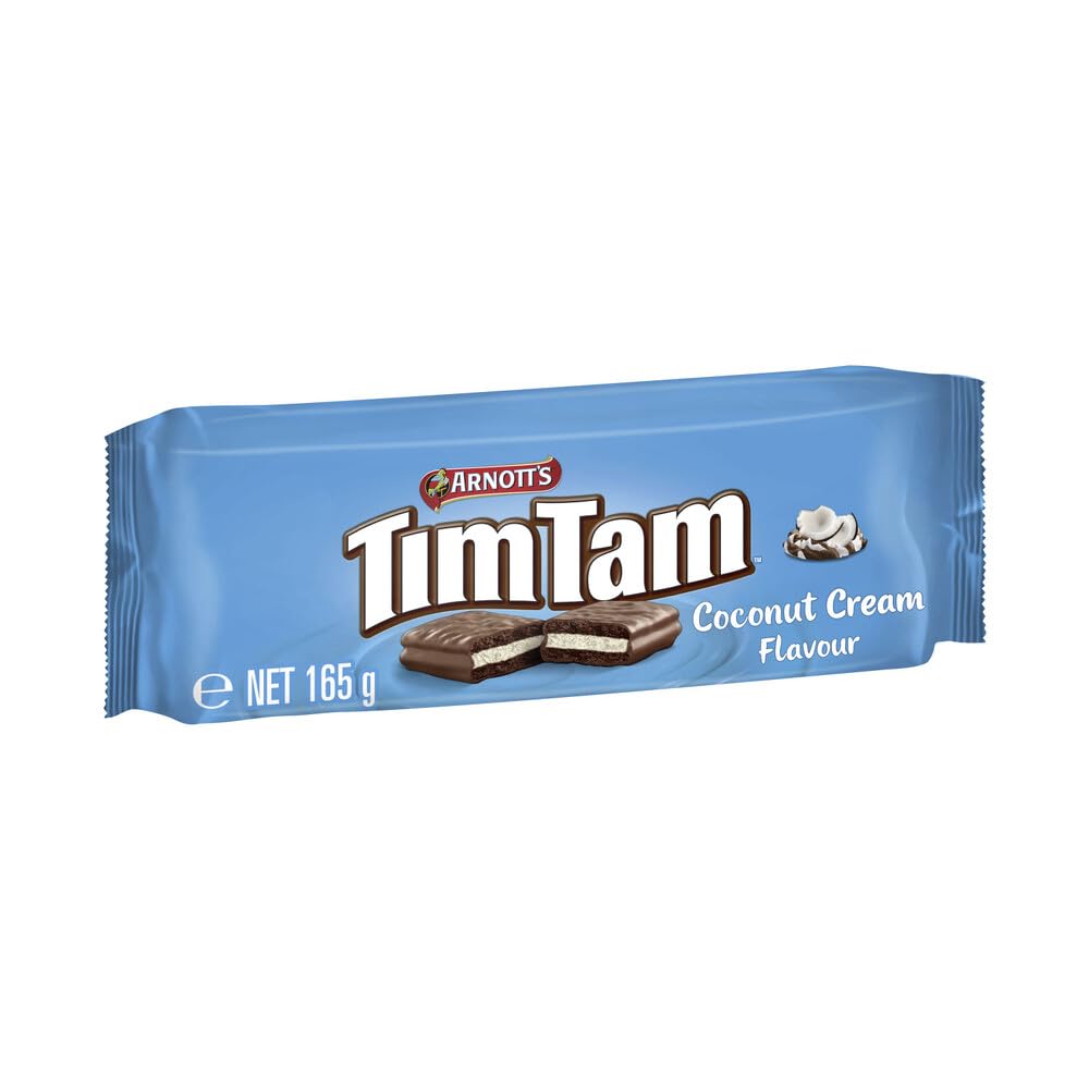 Tim Tam Chocolate Biscuits Coconut Cream | 165g - Made in Australia
