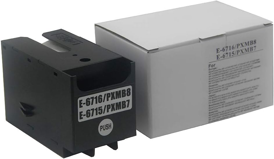 T6716 T6715 Ink Maintenance Box for WF-4720 WF-4734 WF-4730 WF-4740 WF4734 EC-4020 EC-4030 EC-4040 WF C5290, WF C5710 C5790 M5299 M5799 C529R C-579R ET-8700 EC-4020 4030 EC-4040 Printer