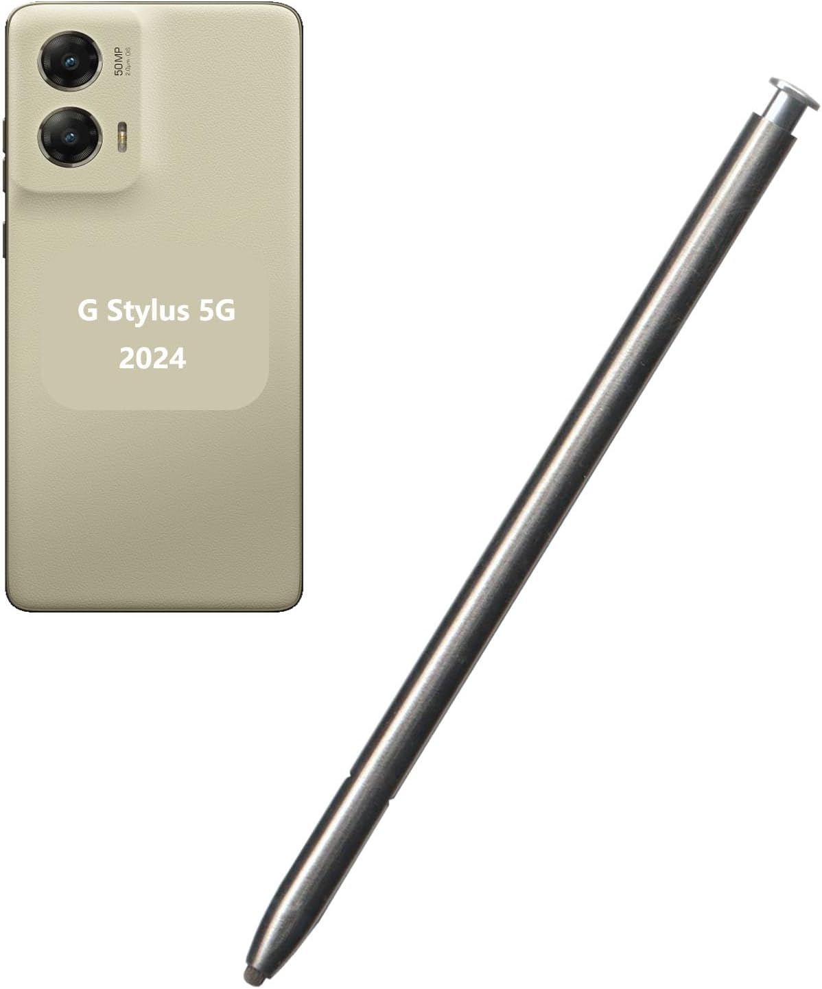 for Moto G Stylus 5G 2024 Pen Replacement, Stylus Pen for Motorola Moto G Stylus 5G 2024 All Version Touch Screen S Pen(Caramel Latte)