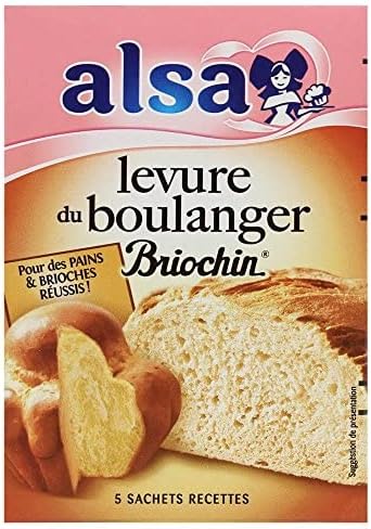 Alsa alsa Yeast Baker briochin 5 sachets 27.5g - lot 6