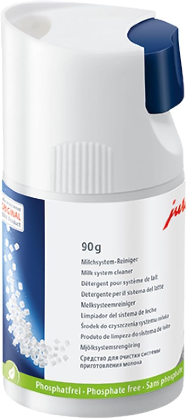 Jura 24158 Mini Tabs with Dosing System 90 g Milk System Cleaner, White