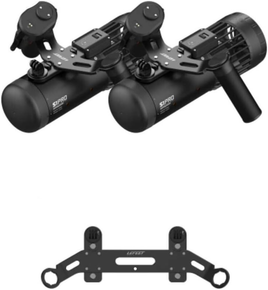LEFEET S1 PRO Underwater Scooter | High-Performance Modular Sea Scooter, 40M Depth Suitable for Water Sports Diving, Snorkeling, Pool and Freediving (Dual Set)