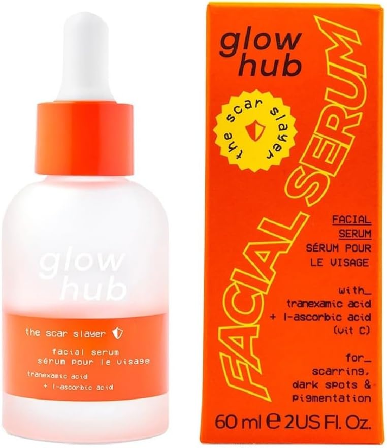 Glow Hub The Supersize Scar Slayer Serum with Vitamin C and Tranexamic Acid for Anti-Pigmentation and Blemish Prone Skin 60ml