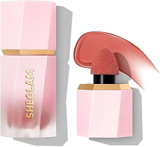 SHEGLAM Color Bloom Liquid Blush Makeup for Cheeks Matte Finish - Devoted