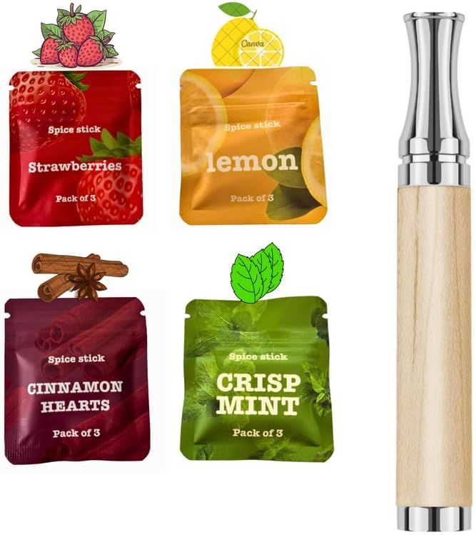 Smokeless Inhaler, Natural Air Flavored, Quit Bad Habit