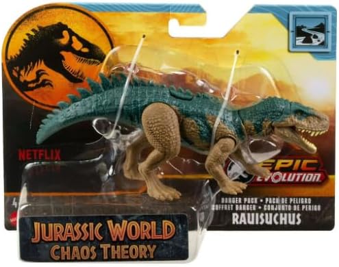 Jurassic World Chaos Theory Epic Evolution Rauisuchus Dinosaur Figure