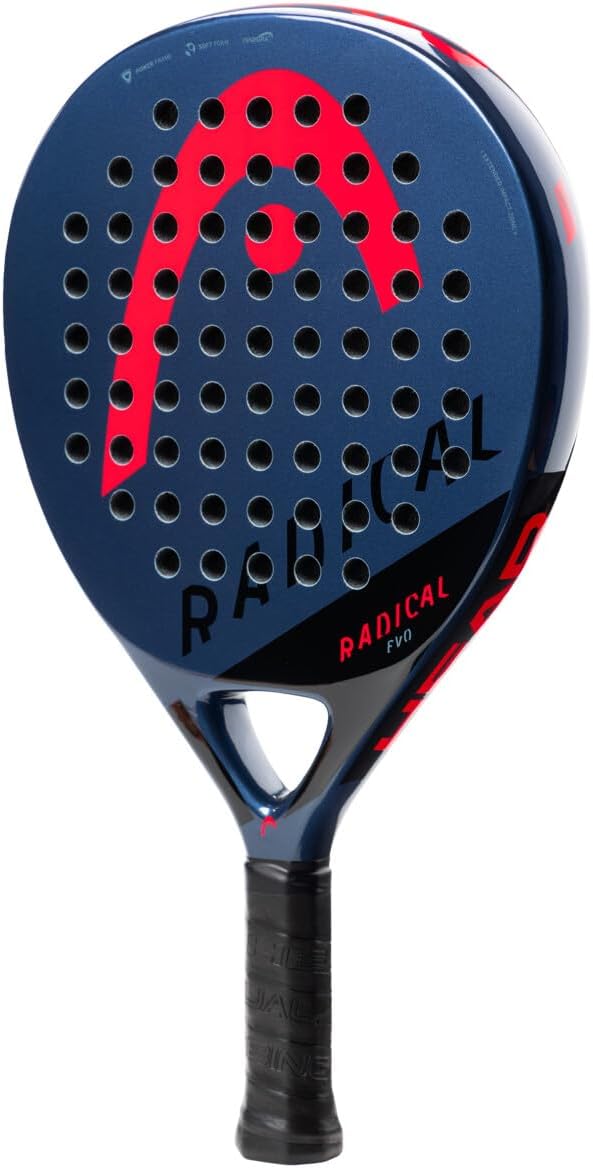 Evo Radical Padel Racket, Blue/Red