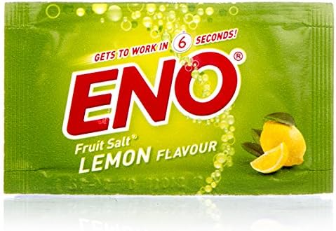 ENO FRUIT SALT LEMON FLAVOUR PACK OF 6 SACHETS x 5GM