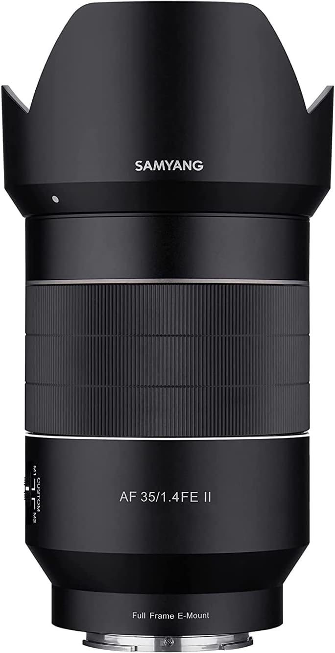SAMYANG 35mm F1.4 AF Series II Full Frame Wide Angle Auto Focus Lens for Sony E (SYIO35SE2-E)