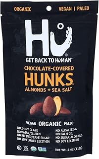 HU KITCHEN Chocolate Covered Almonds, 4 OZ
