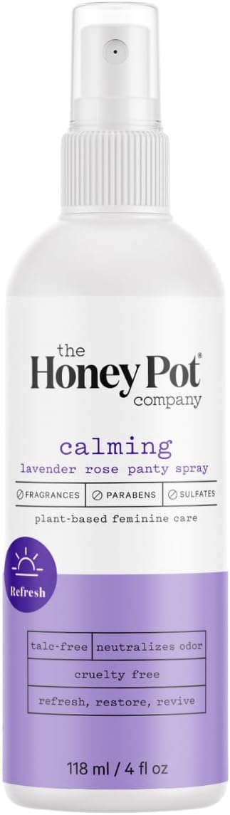 The Honey Pot Company, Calming Lavender Rose Panty Spray, 118ml