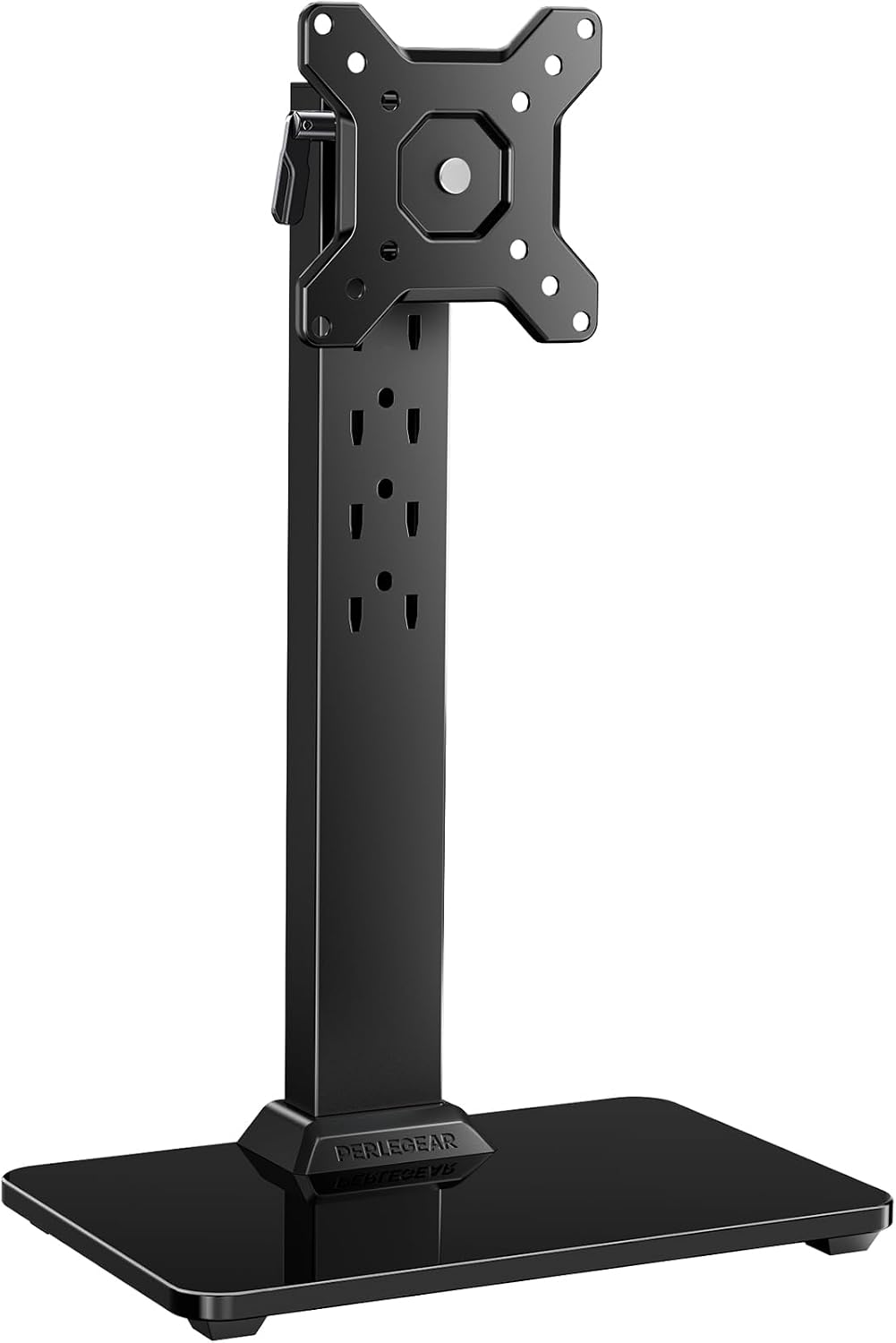 Perlegear Single Monitor Stand for 13–34 inch Screens up to 44 lbs
