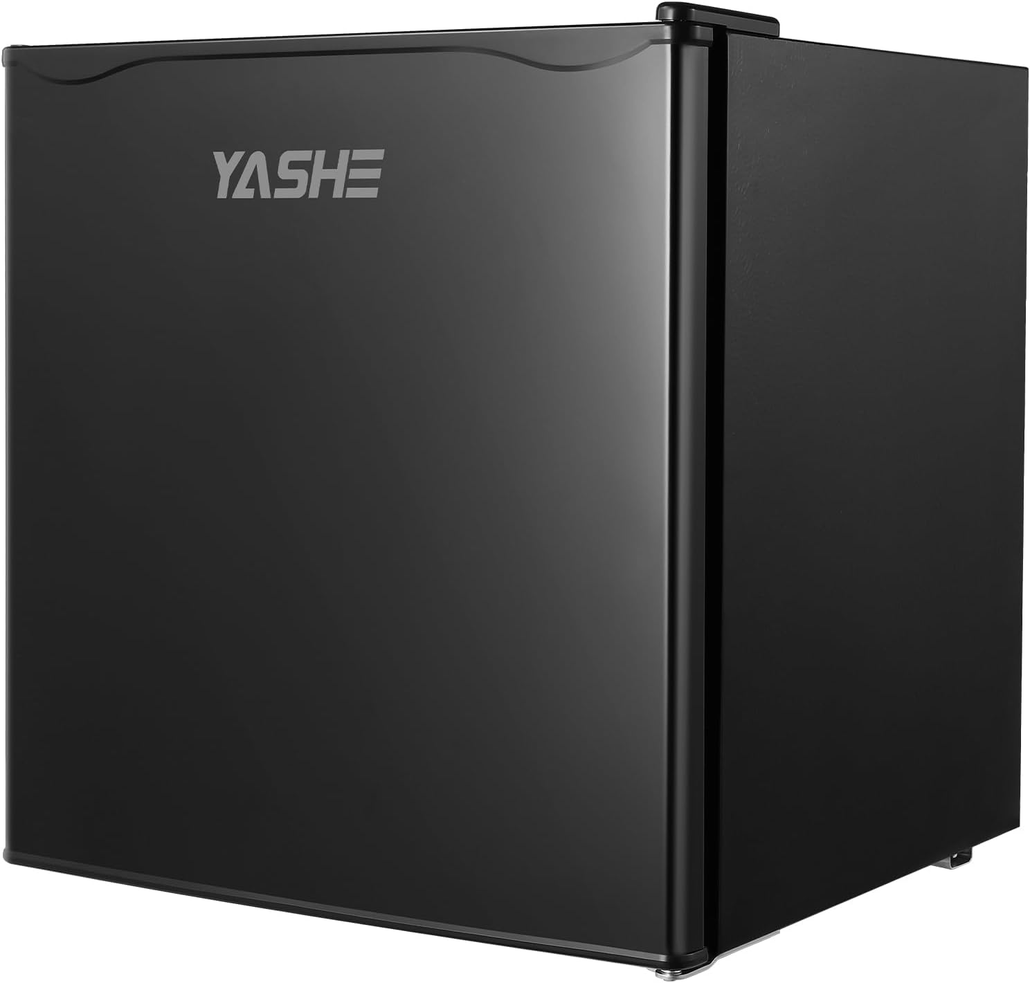 YASHE 52L Mini Fridge with Freezer, Single Door Compact Refrigerator, Adjustable Thermostat, Large Capacity, Reversible Door Swing, Refrigerator for Bedrooms, Offices, Dorms
