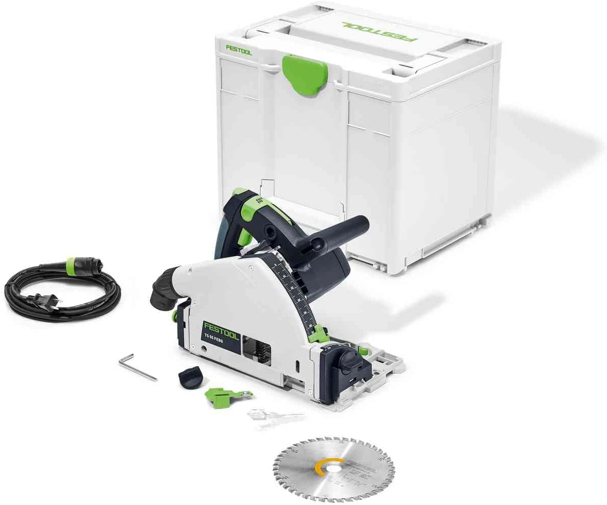 Festool Plunge-Cut Circular Track Saw TS 55 FEQ-F-Plus