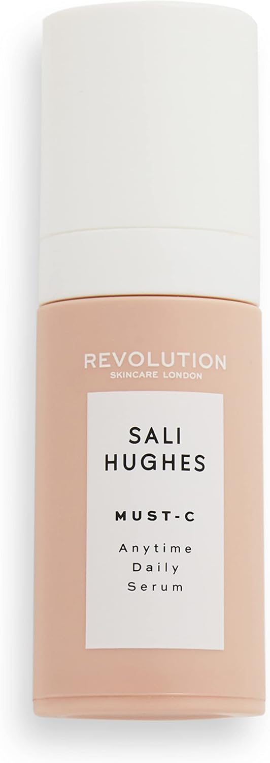 Revolution Beauty London Skincare, Sali Hughes, Must-C Daily Serum, Hydrating and Brightening Face 30ml