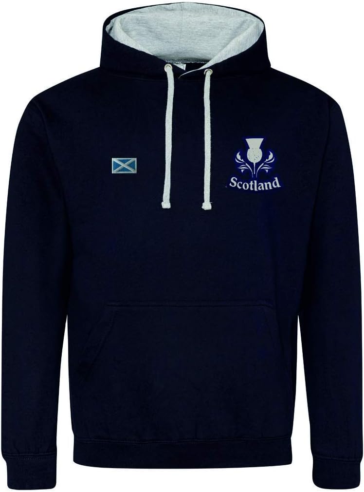Non-Official Scotland Rugby Team Six Nations Hoodie – Unisex Pullover Sweatshirt – Supporter Gear for Rugby Fans